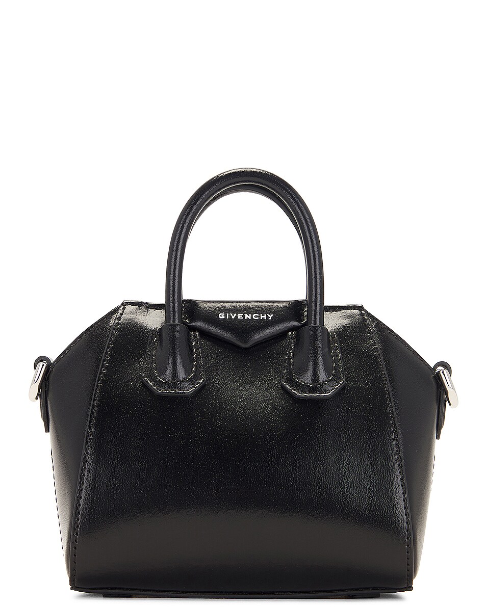 Givenchy Micro Antigona Bag in Black | FWRD