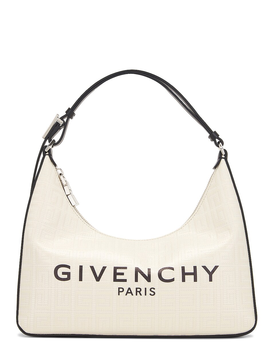 Image 1 of Givenchy Small Moon Cut Out Bag in Ivory