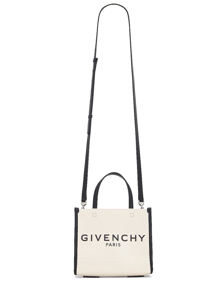 Image 1 of Givenchy Mini G Tote Shopping Bag in Ivory