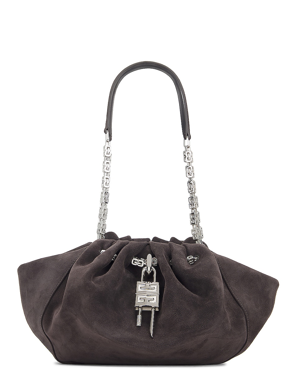 Image 1 of Givenchy Kenny Small Shoulder Bag in Storm Grey