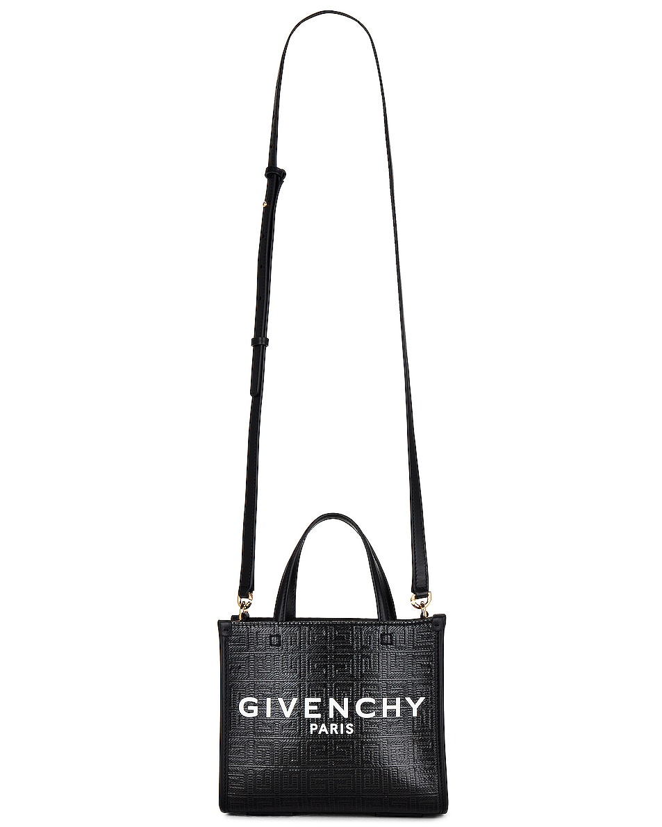 Image 1 of Givenchy Mini G Tote Bag in Black