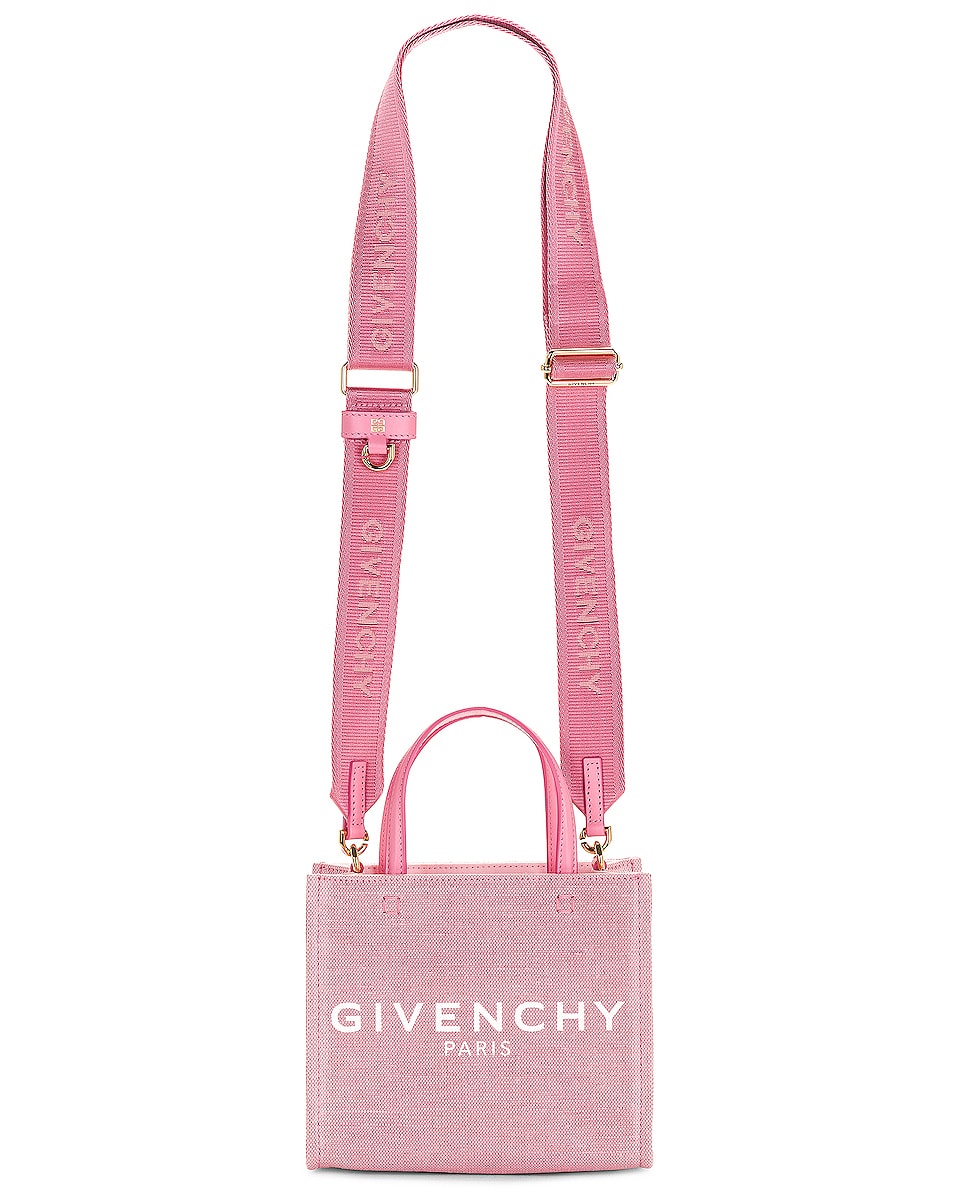 Image 1 of Givenchy Mini Tote Bag in Bright Pink