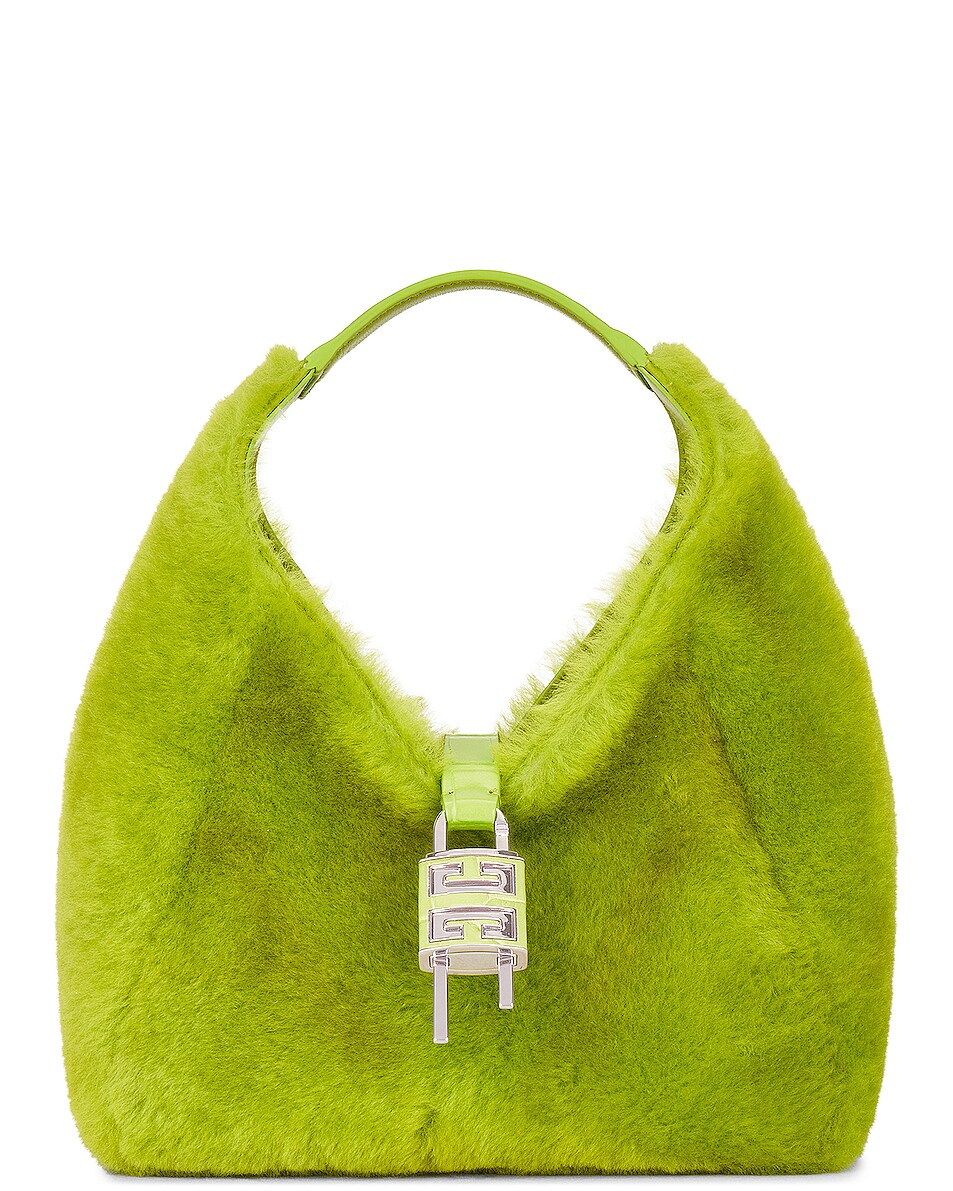 Image 1 of Givenchy Mini Hobo Bag in Citrus Green