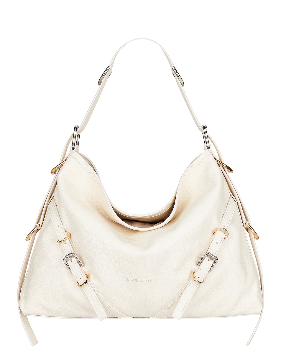 Image 1 of Givenchy Medium Voyou Bag in Ivory