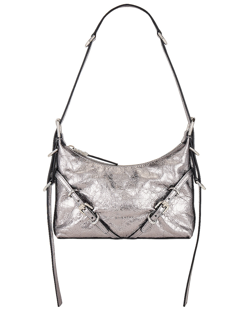 Image 1 of Givenchy Mini Voyou Bag in Silvery Grey