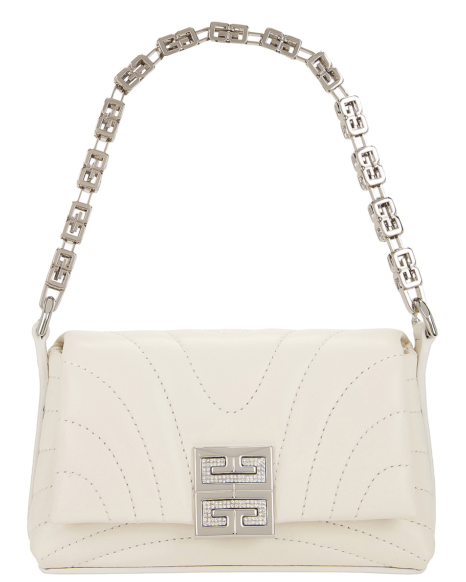 Image 1 of Givenchy Micro Soft 4G Bag in Ivory
