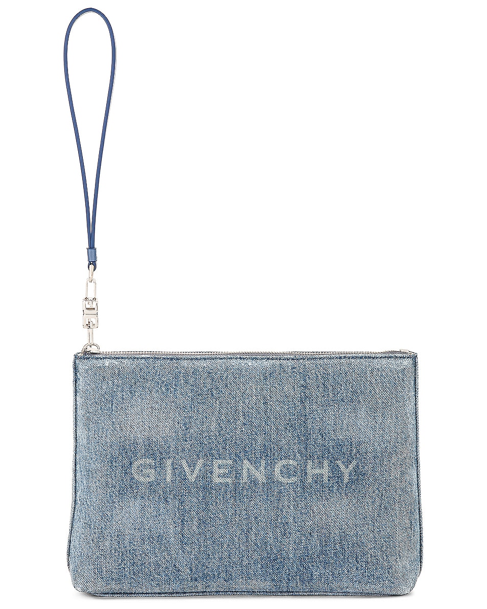 Image 1 of Givenchy Travel Pouch in Medium Blue