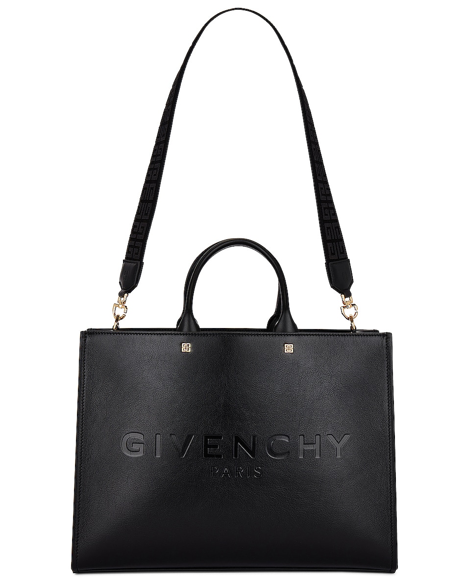 Givenchy Medium G-Tote Bag in Black | FWRD