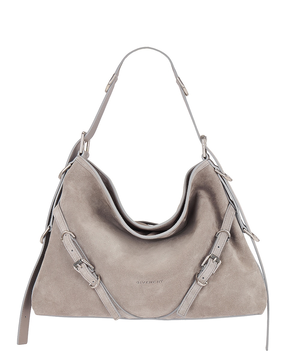 Image 1 of Givenchy Medium Voyou Bag in Medium Grey