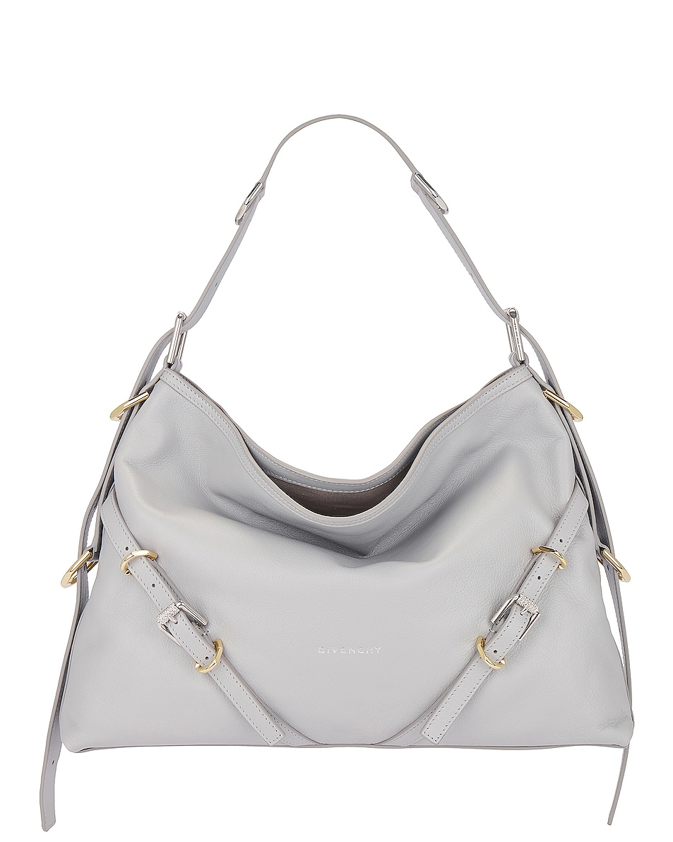 Image 1 of Givenchy Medium Voyou Bag in Light Grey