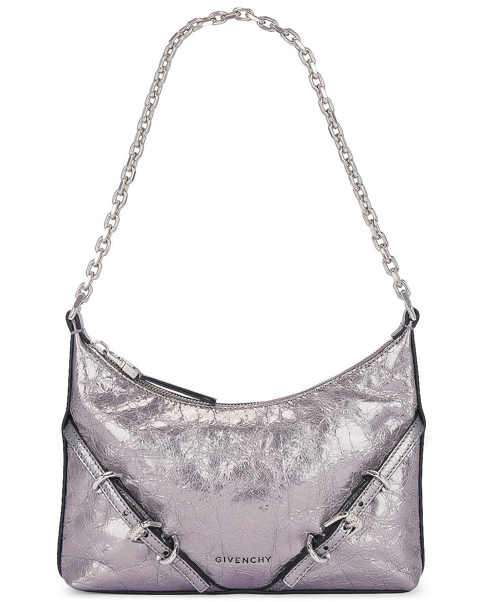 Image 1 of Givenchy Voyou Party Bag in Silvery Grey