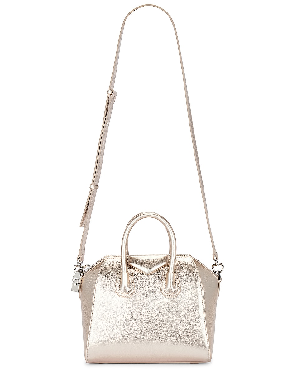Image 1 of Givenchy Mini Antigona Bag in Dusty Gold