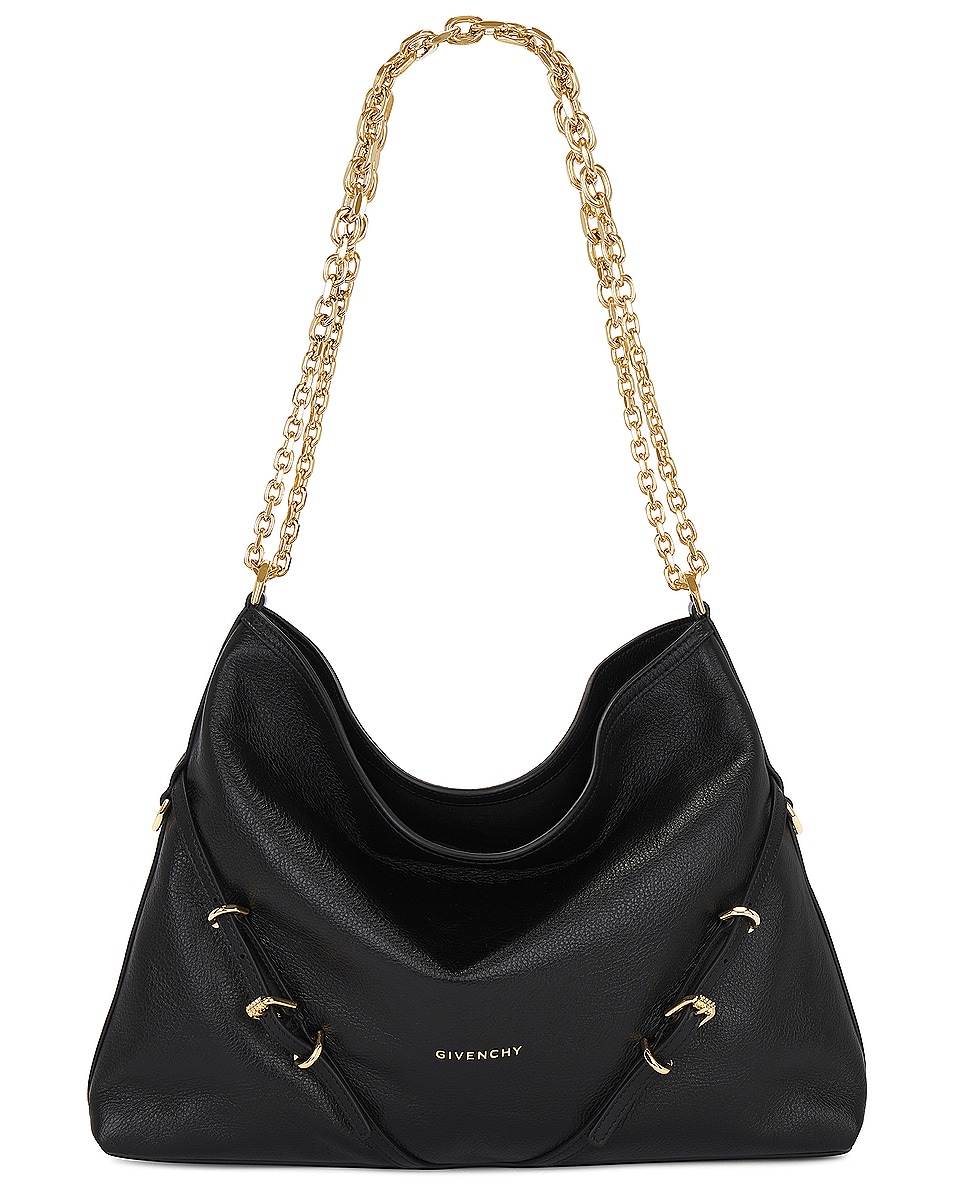 Image 1 of Givenchy Medium Voyou Chain Bag in Black
