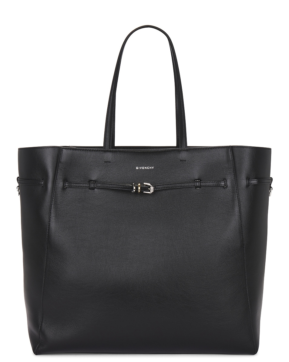 Image 1 of Givenchy Large Voyou East West Tote Bag in Black