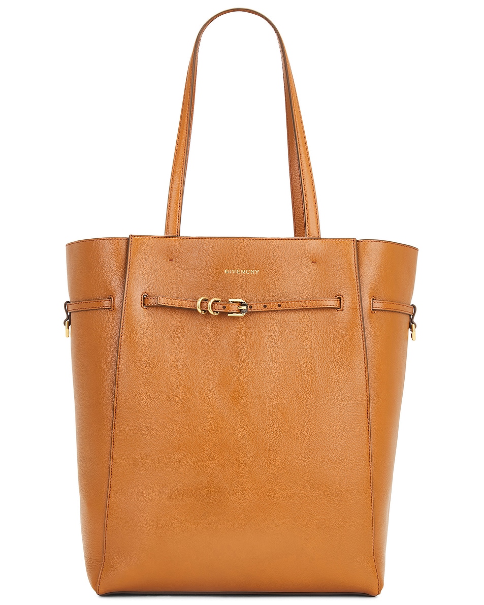 Image 1 of Givenchy Medium Voyou North South Tote Bag in Soft Tan