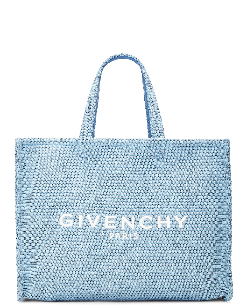 Image 1 of Givenchy Medium G-Tote Bag in Denim Blue