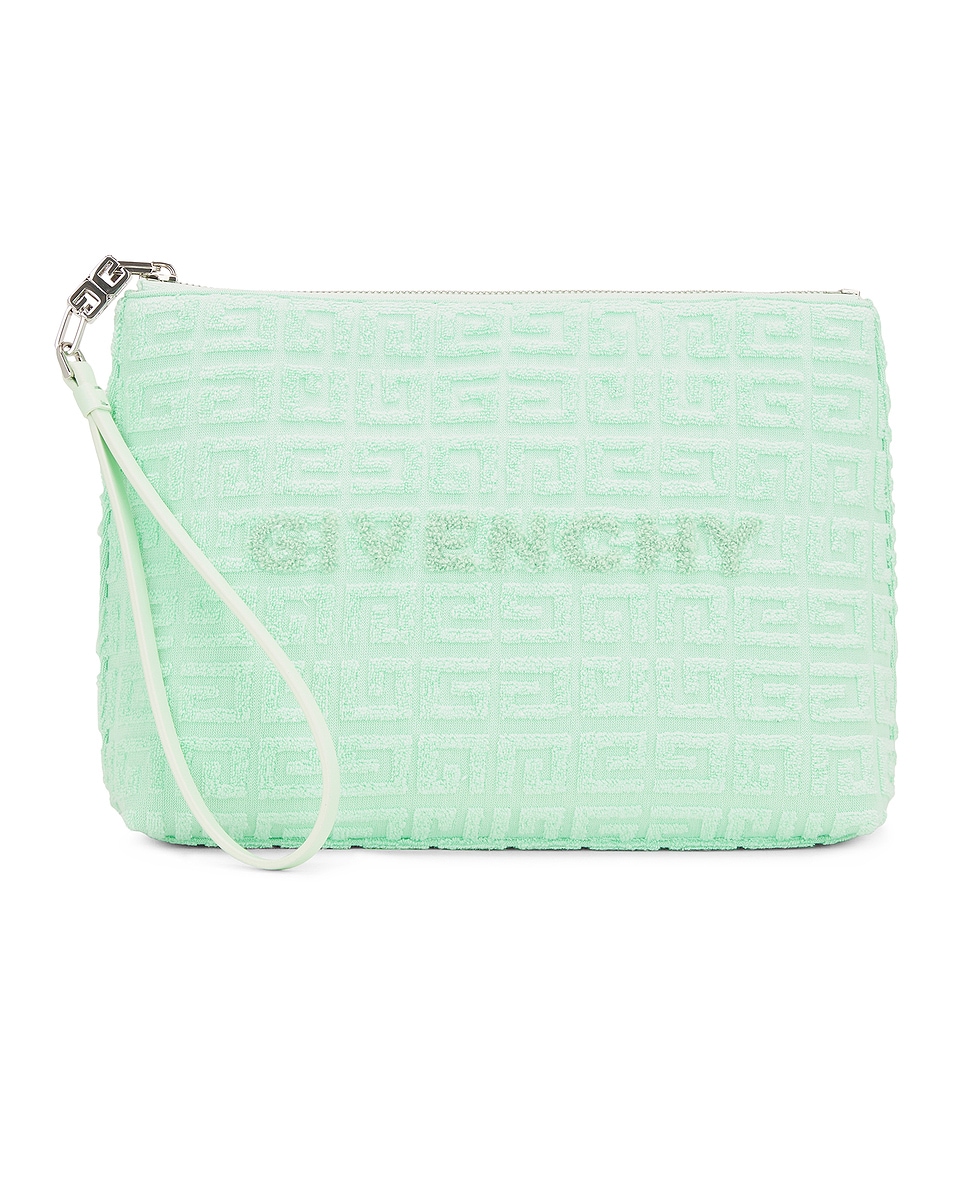 Image 1 of Givenchy Travel Pouch in Aqua Green