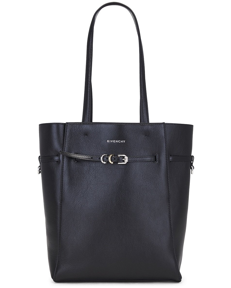 Image 1 of Givenchy Small North South Voyou Tote Bag in Black