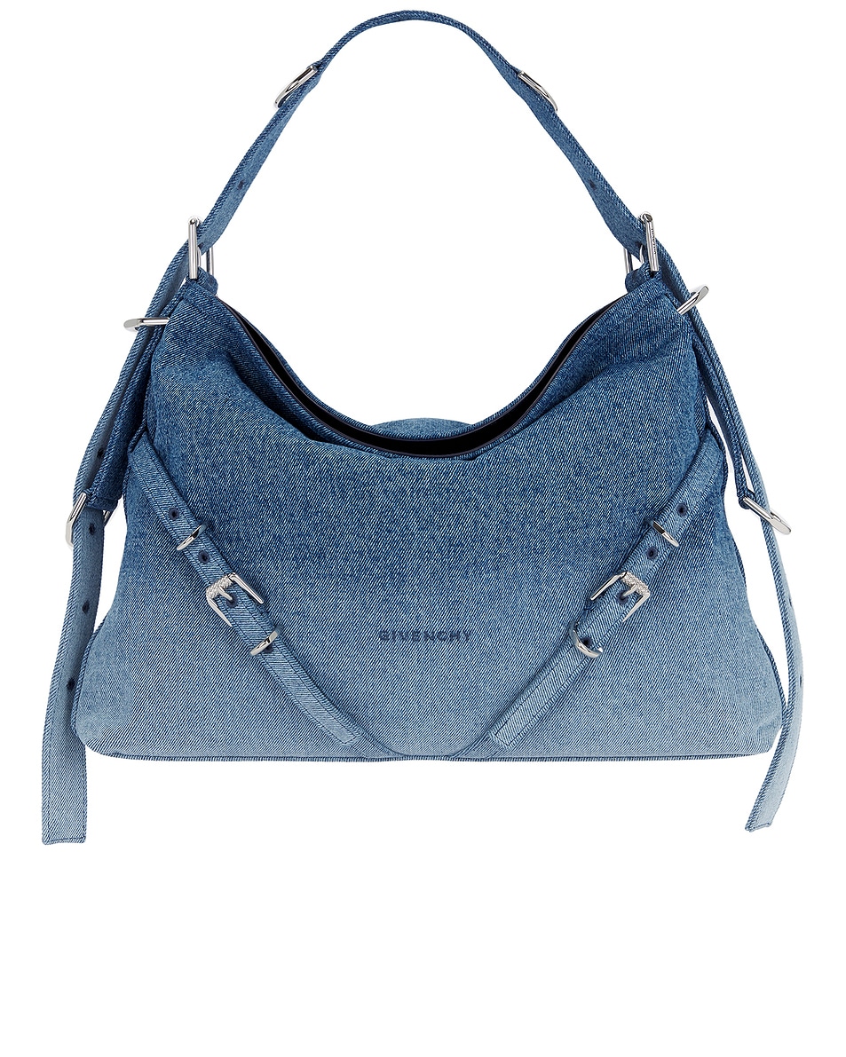 Image 1 of Givenchy Voyou Medium Bag in Medium Blue