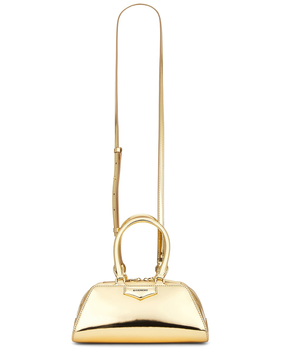 Image 1 of Givenchy Mini Antigona East West Bag in Golden