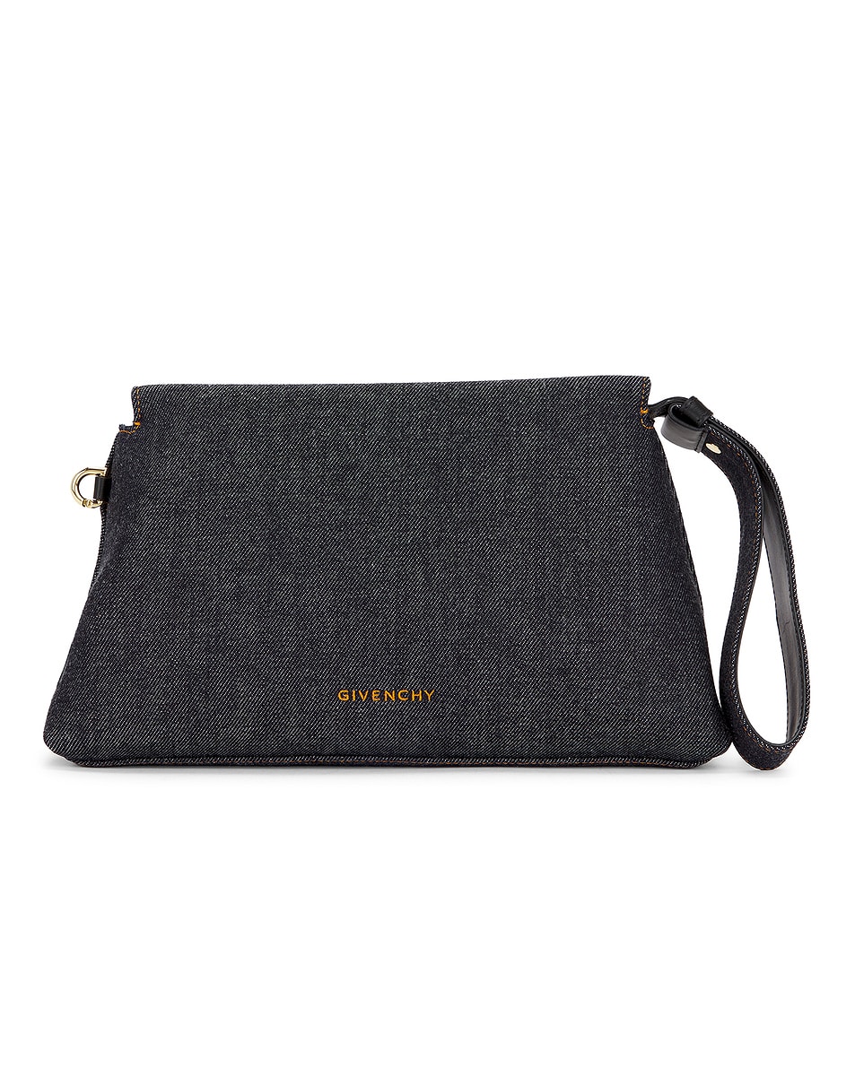 Image 1 of Givenchy Day Pouch in Indigo Blue