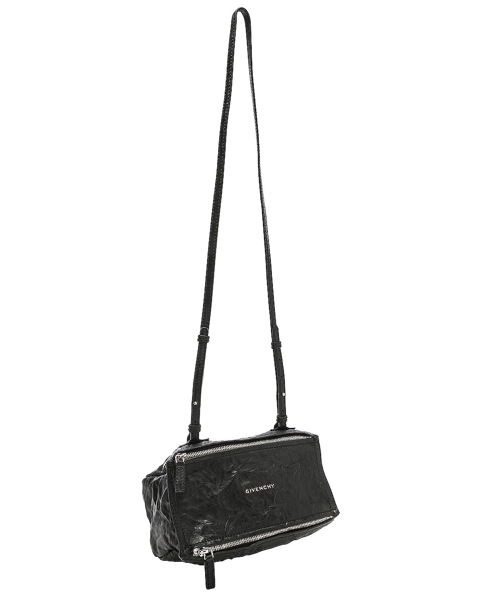 Image 1 of Givenchy Old Pepe Mini Pandora Bag in Black