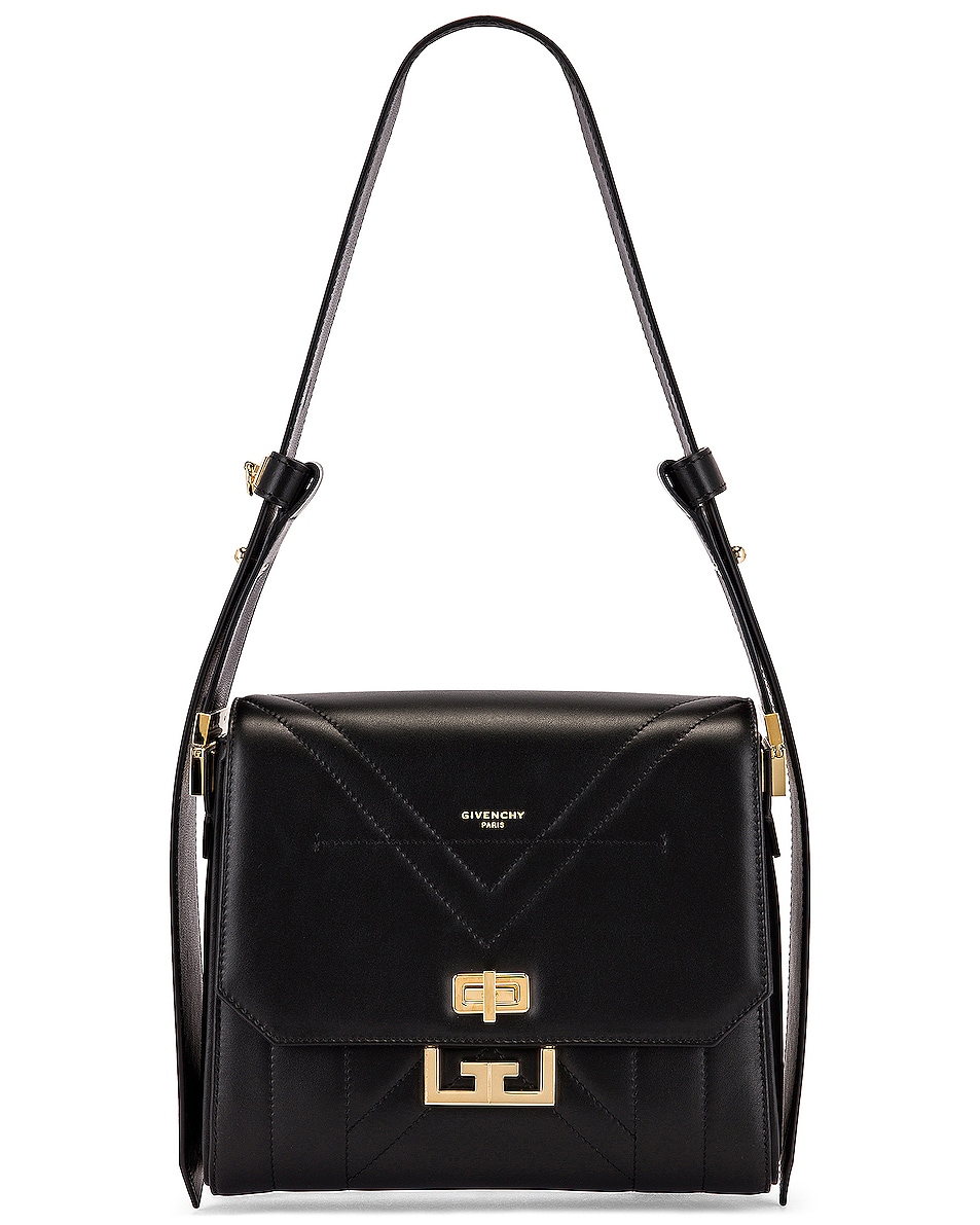 Image 1 of Givenchy Medium Eden Leather Bag in Black