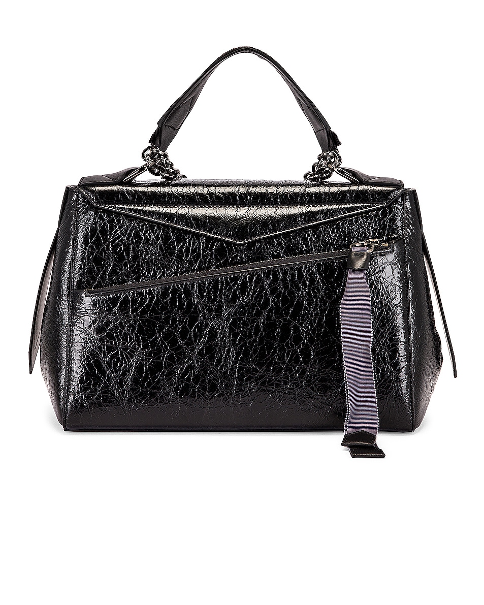 Givenchy Medium ID Flap Bag in Black | FWRD