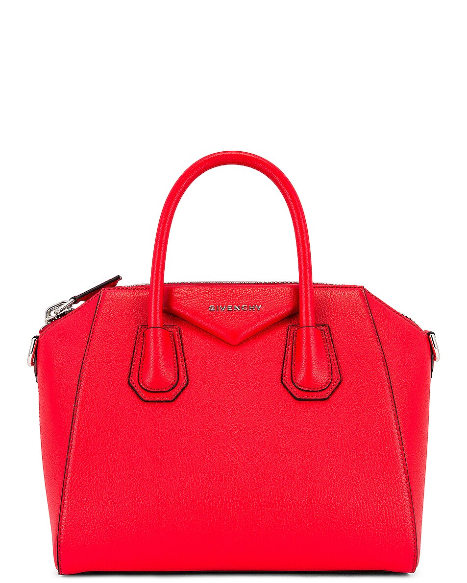 Image 1 of Givenchy Small Sugar Antigona in Red
