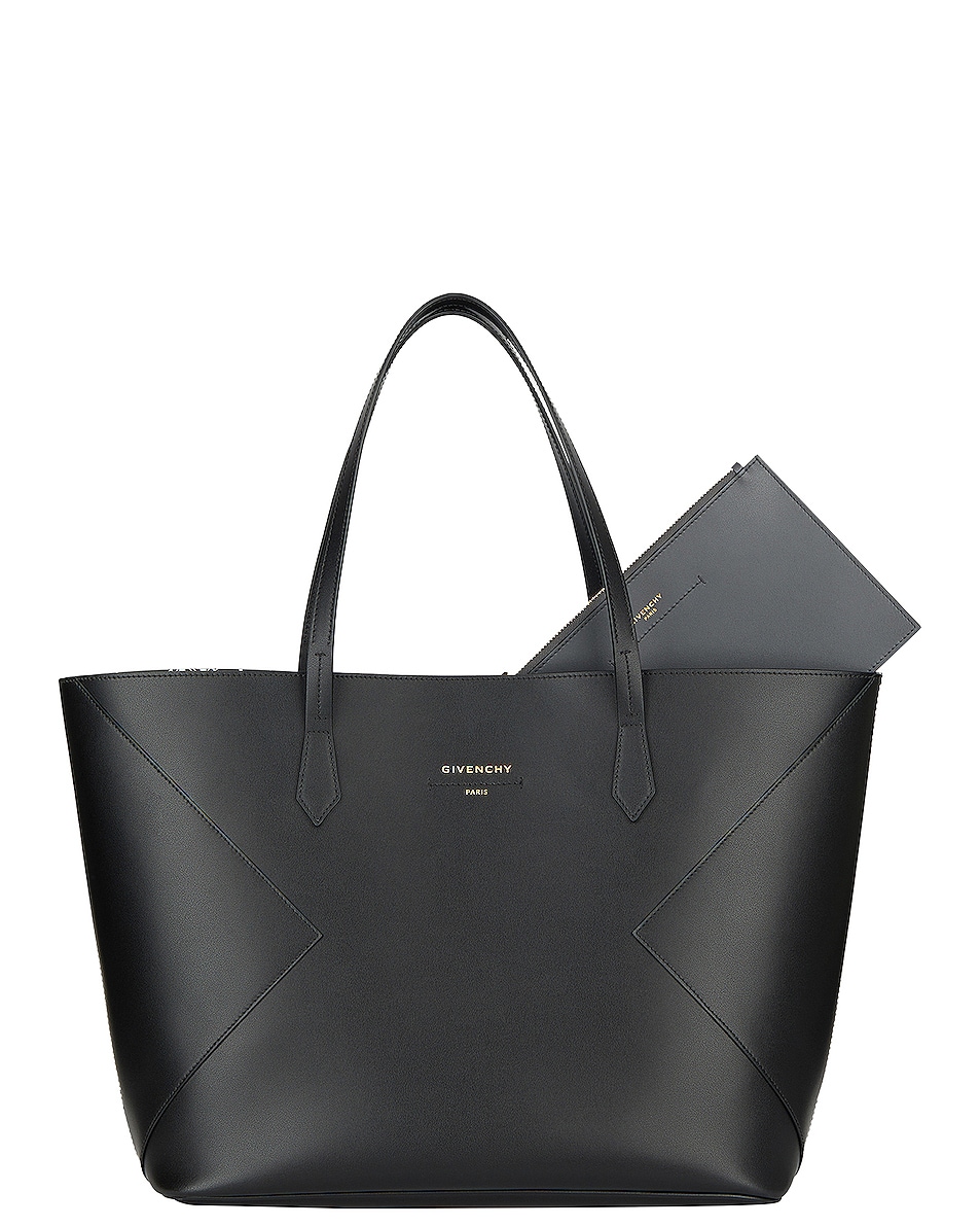 Givenchy black cheap wing shopping tote