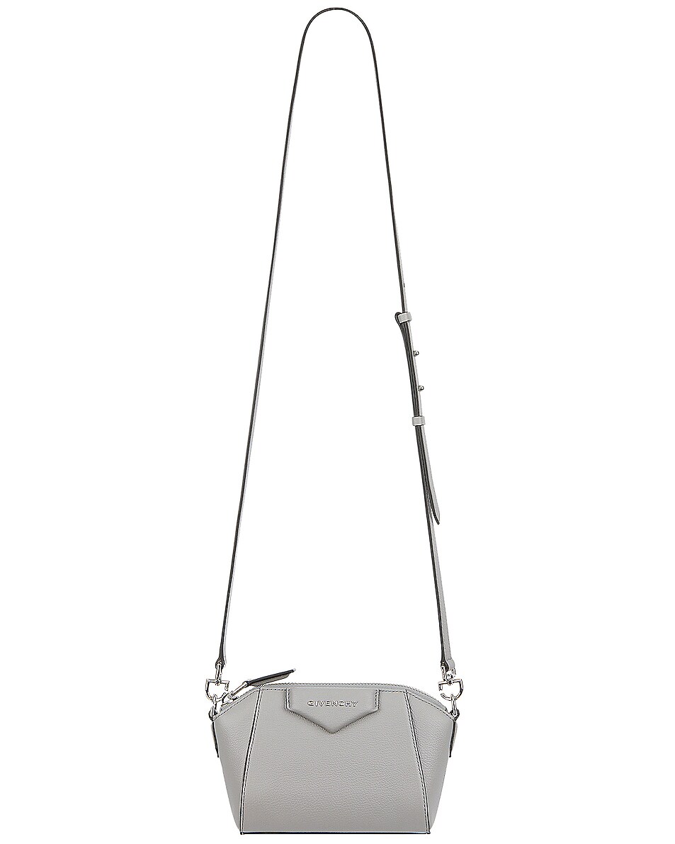 Image 1 of Givenchy Nano Antigona Bag in Pearl Grey