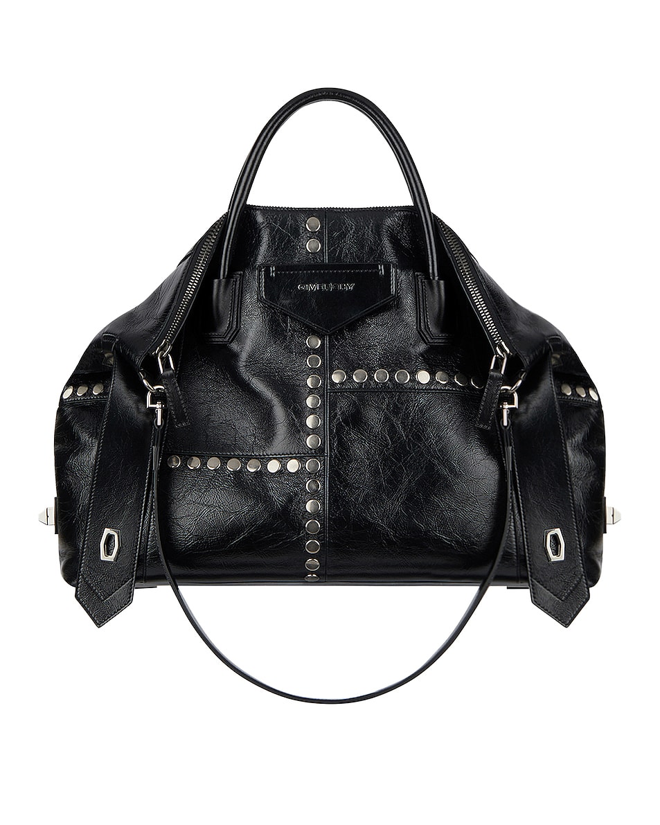 Givenchy Medium Soft Antigona Bag in Black | FWRD