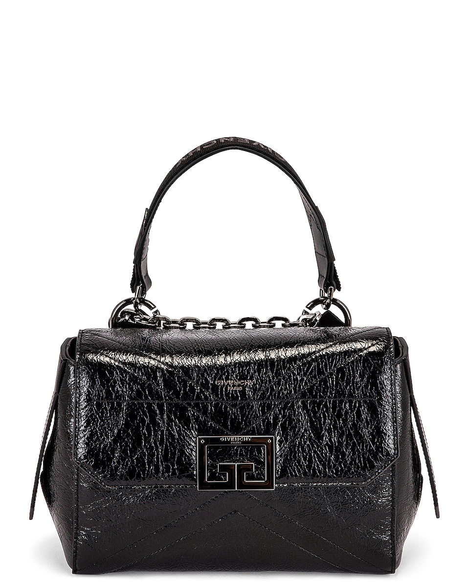 Image 1 of Givenchy Small ID Flap Bag in Black