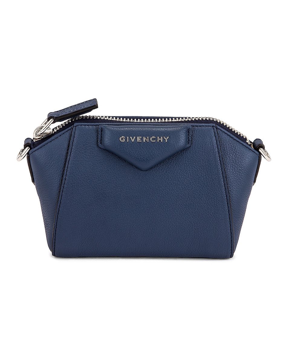 Image 1 of Givenchy Nano Antigona Bag in Midnight Blue
