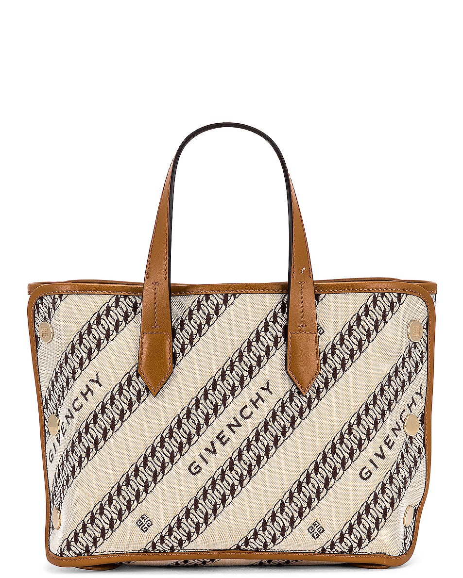 Image 1 of Givenchy Mini Bond Shopping Bag in Beige