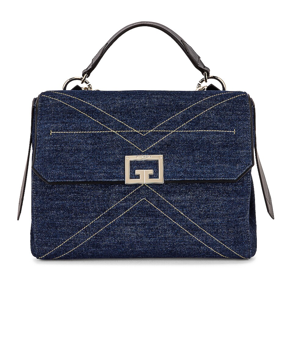 Image 1 of Givenchy Medium ID Flap Bag in Blue
