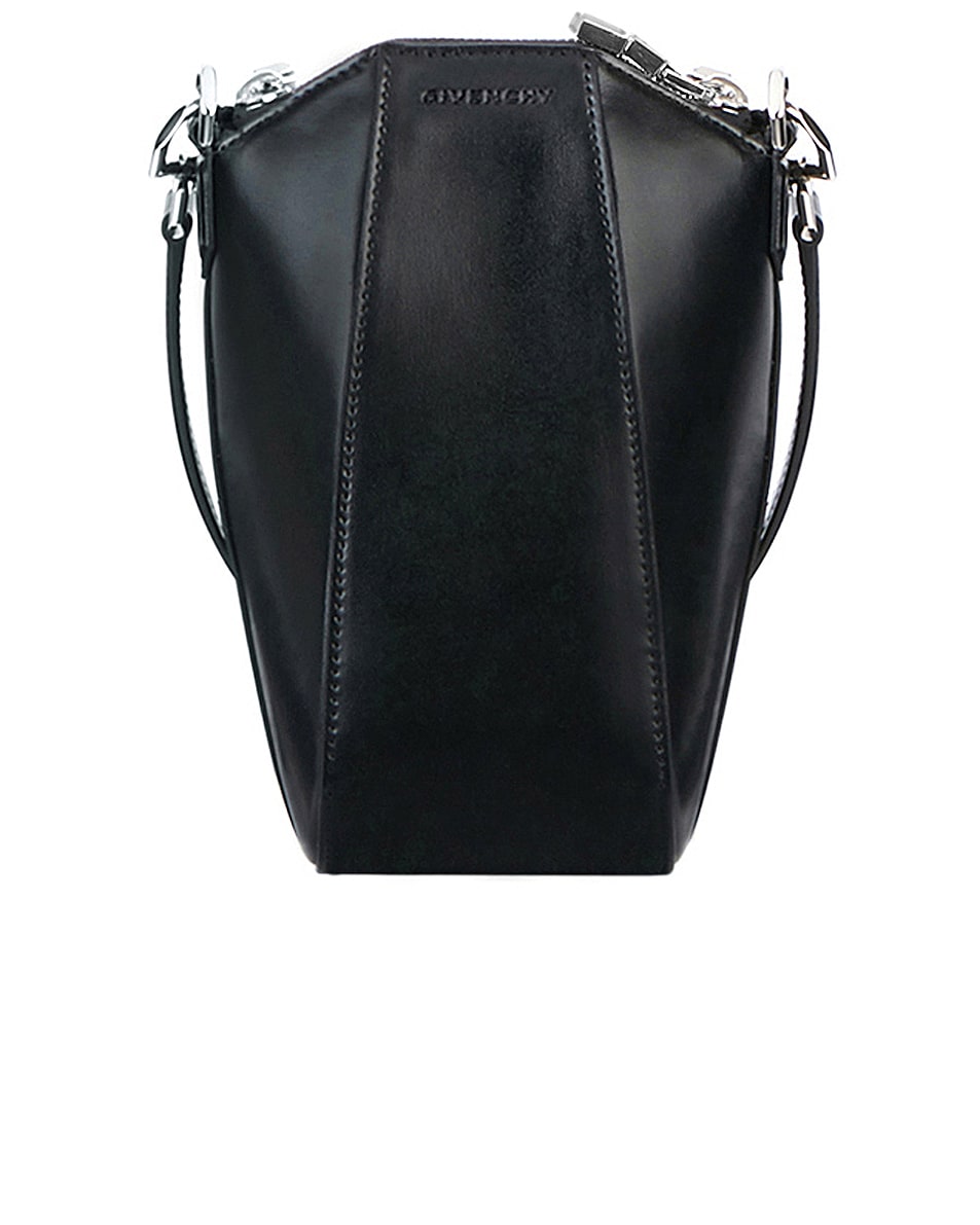Image 1 of Givenchy Mini Antigona Vertical Bag in Black