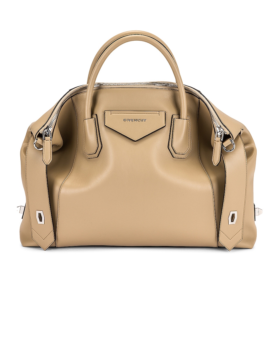 Image 1 of Givenchy Medium Antigona Soft Bag in Beige
