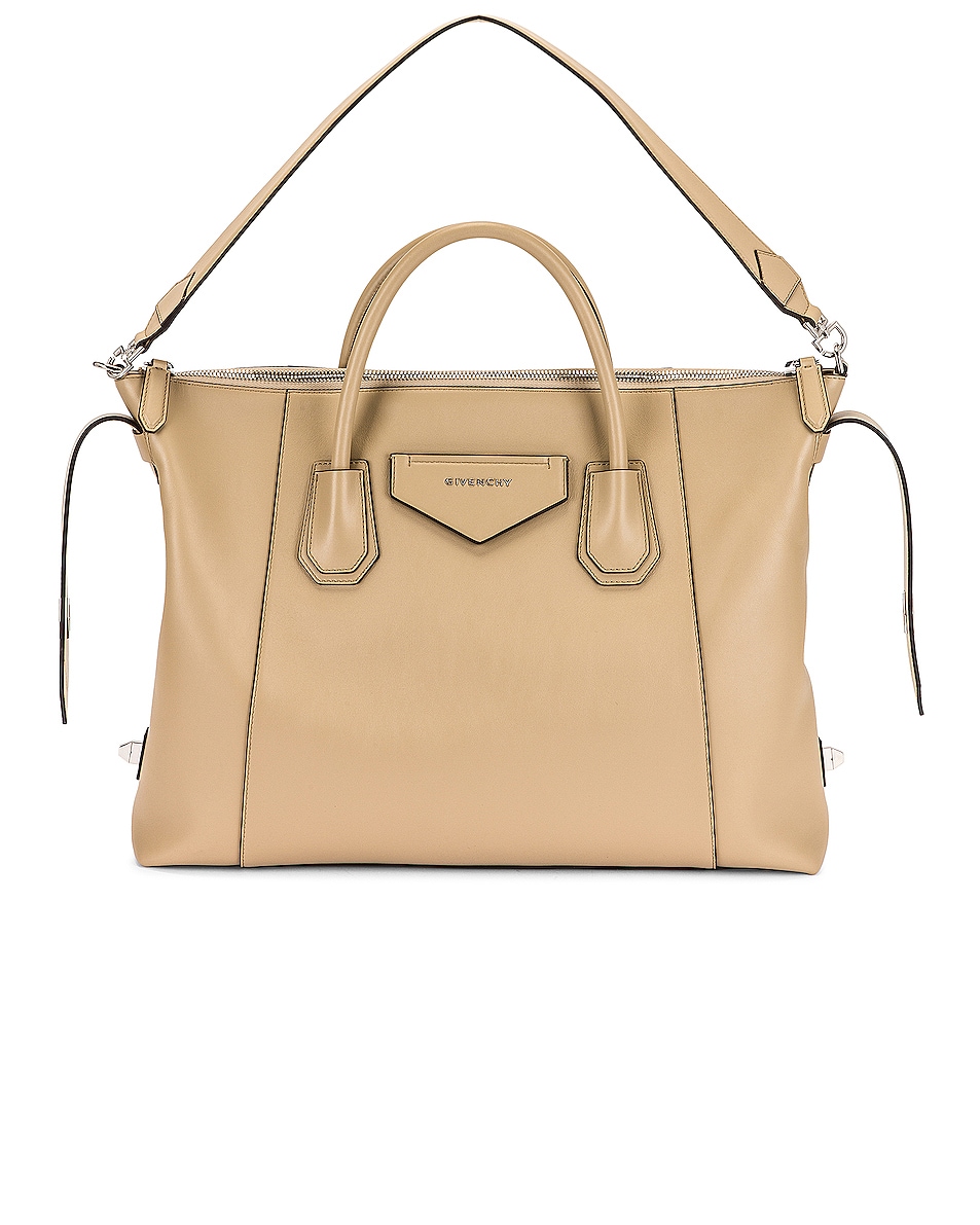 Givenchy Medium Antigona Soft Bag in Beige FWRD