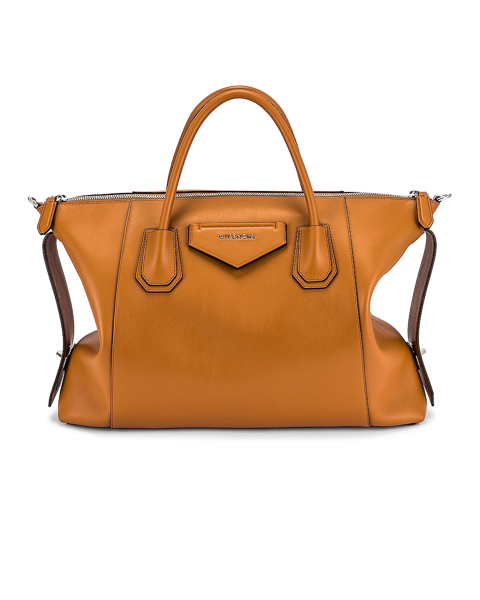 Image 1 of Givenchy Medium Antigona Soft Bag in Tan