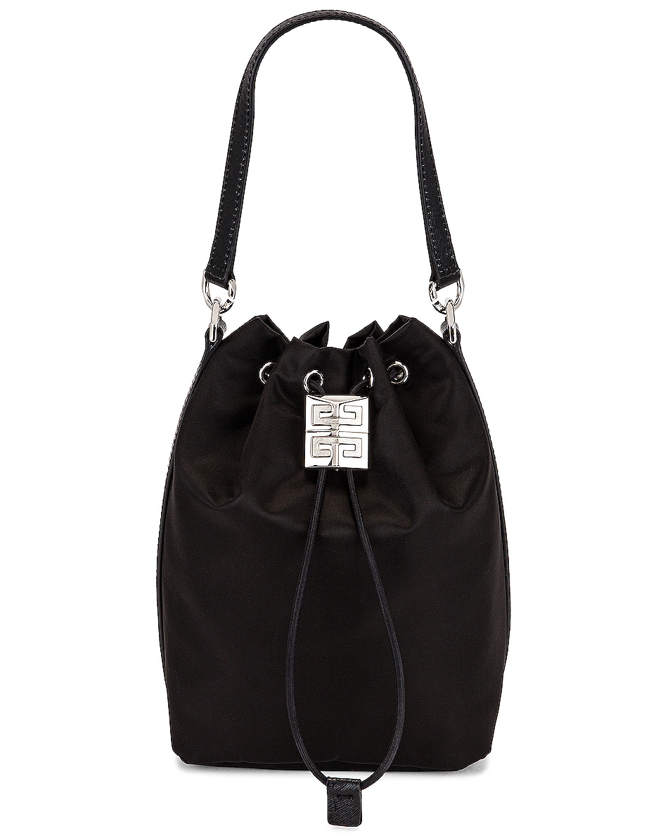 Image 1 of Givenchy 4G Light Bucket Bag in Black
