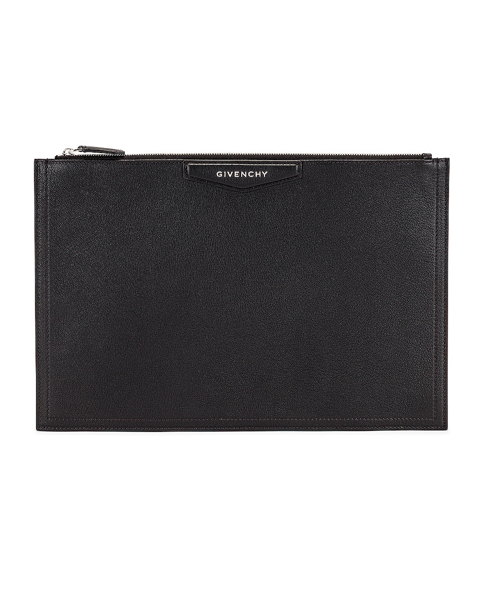 Image 1 of Givenchy Large Antigona Pouch in Black