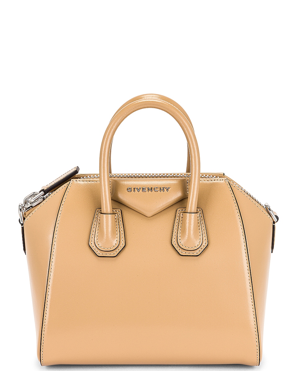 Image 1 of Givenchy Mini Antigona Box Bag in Beige Cappuccino