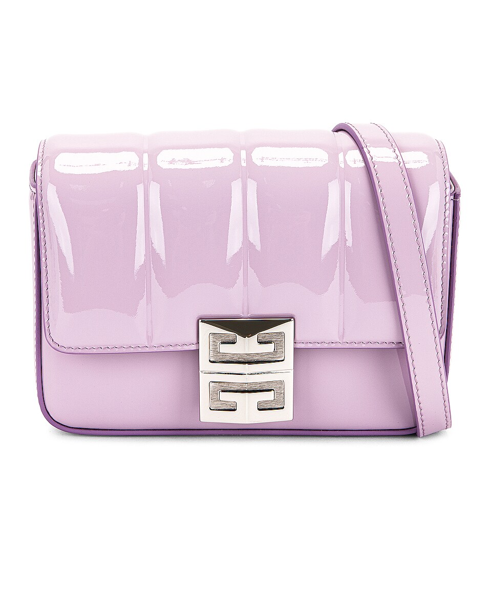 Image 1 of Givenchy Small 4G Crossbody Bag in Lilac