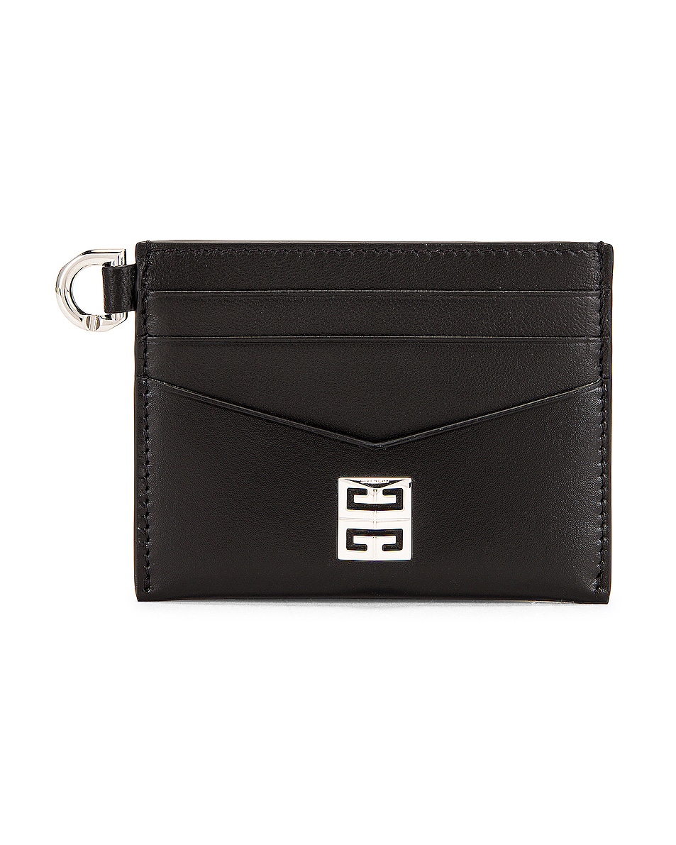 Image 1 of Givenchy 4G Card Case in Black