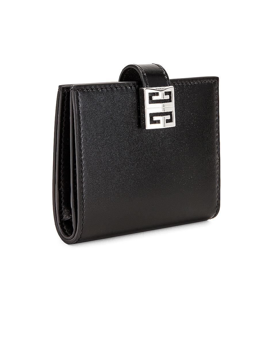 Givenchy 4g Wallet In Black Leather | ModeSens