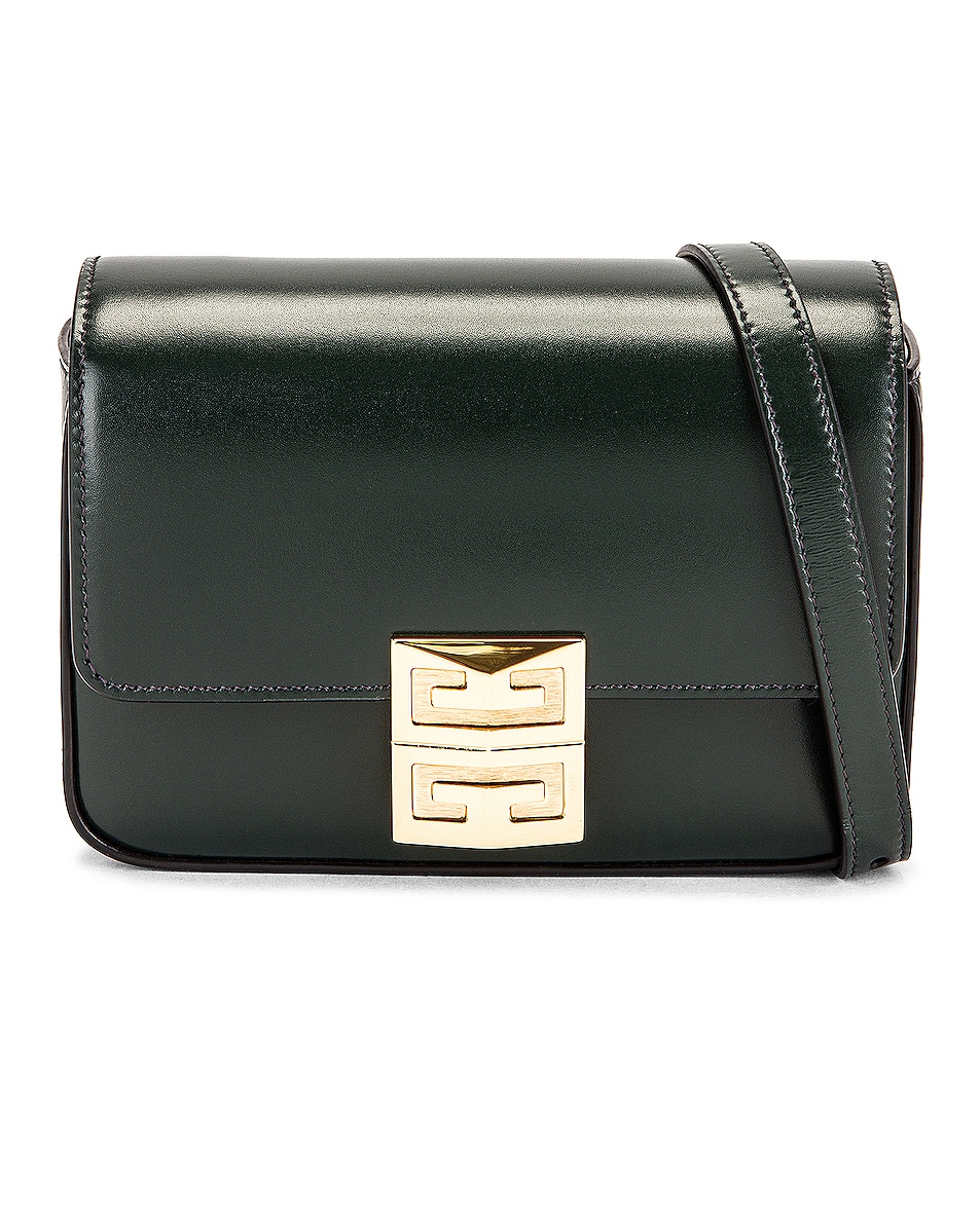 Image 1 of Givenchy Small 4G Crossbody Bag in Forest Green