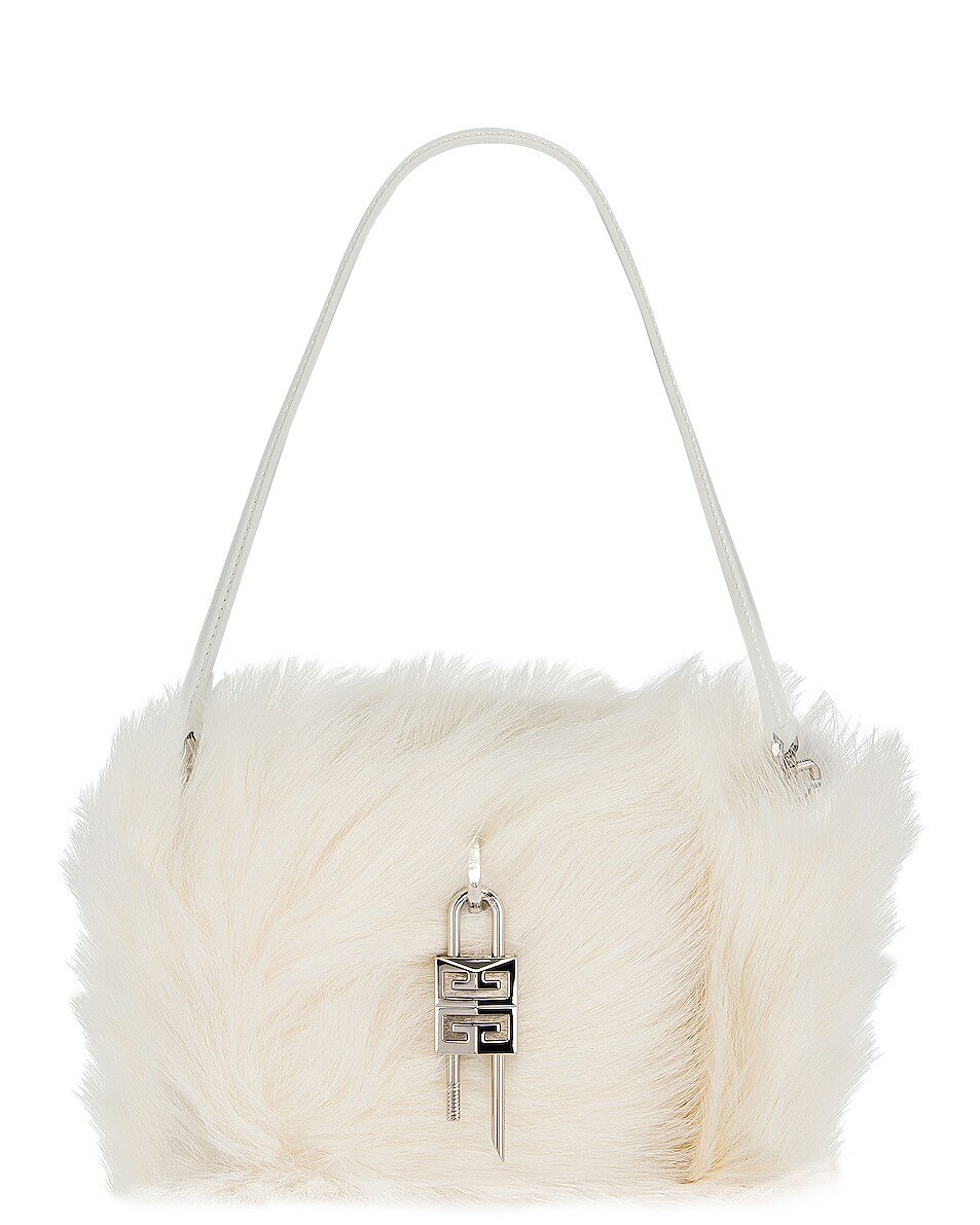 Image 1 of Givenchy XS Antigona Lock Bag in Ivory