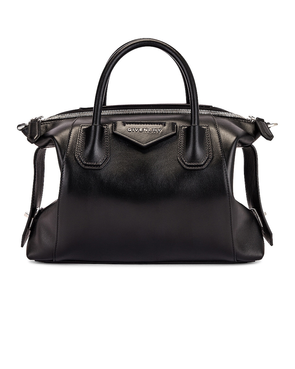 Image 1 of Givenchy Small Antigona Soft Bag in Black