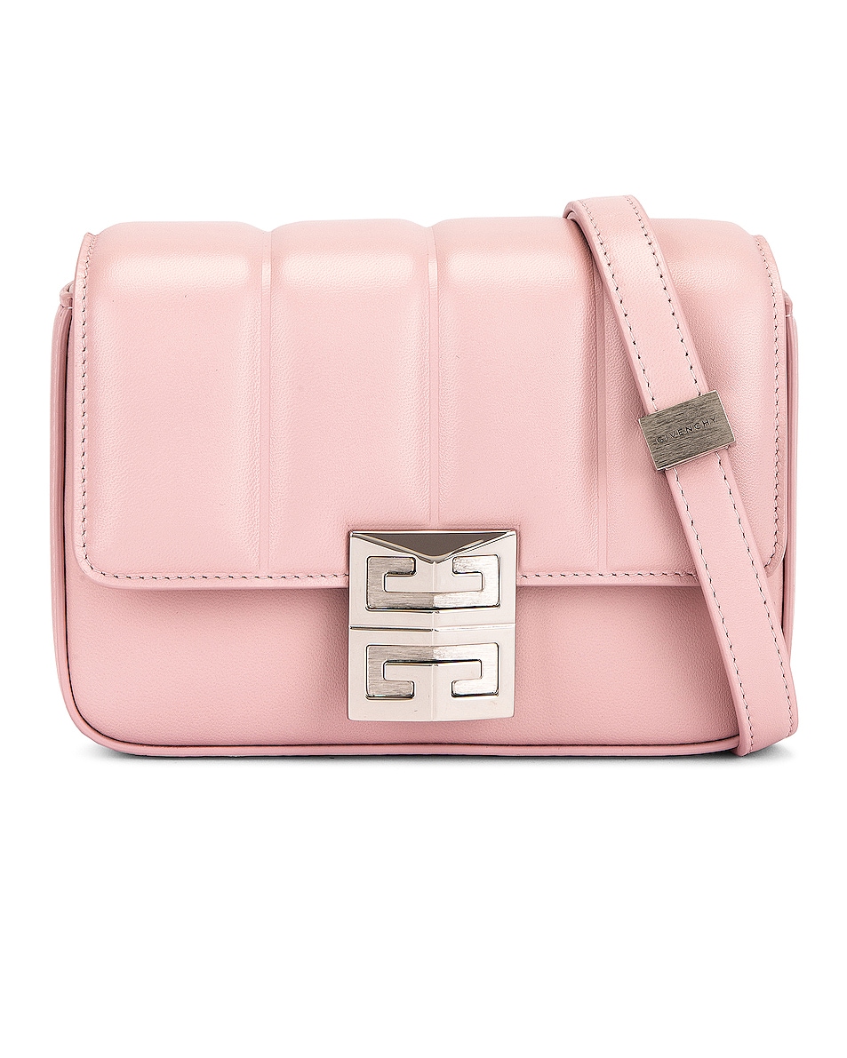 Image 1 of Givenchy Small 4G Crossbody Bag in Blush Pink